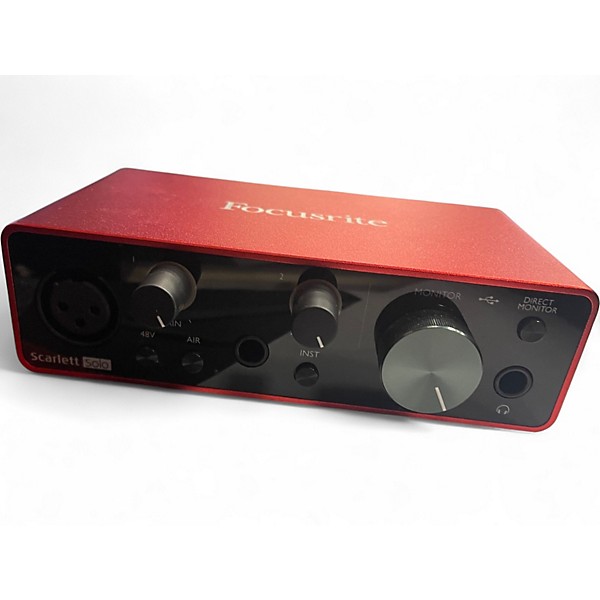 Used Focusrite Scarlett Solo Gen 3 Audio Interface