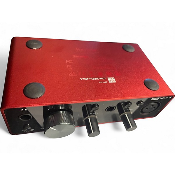 Used Focusrite Scarlett Solo Gen 3 Audio Interface