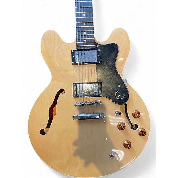 Used Epiphone Dot Natural Hollow Body Electric Guitar
