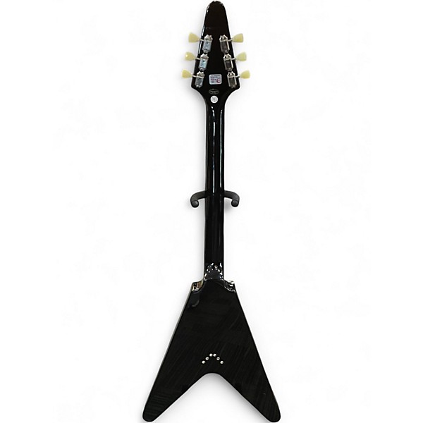 Used Epiphone FLYING V BLACK Solid Body Electric Guitar