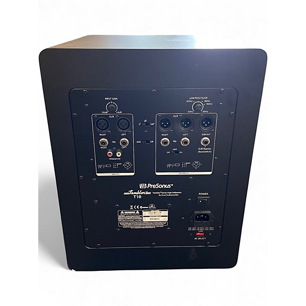 Used PreSonus Temblor T10 Subwoofer