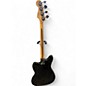 Used Squier Vintage Modified Jaguar Bass Black Electric Bass Guitar