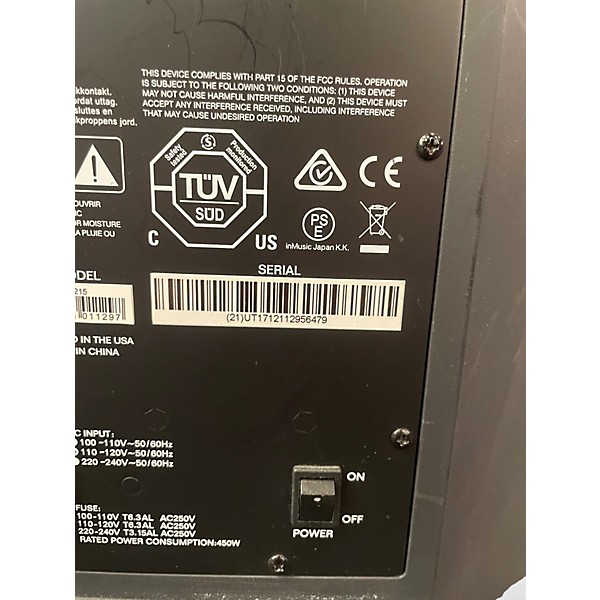 Used Alto TS215 Powered Speaker