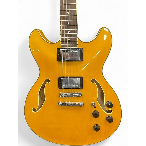 Used Ibanez AS73 Artcore Natural Hollow Body Electric Guitar