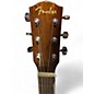 Used Fender cd60s Natural Acoustic Guitar