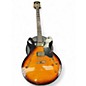 Used Epiphone Dot Deluxe Flametop Vintage Sunburst Hollow Body Electric Guitar thumbnail