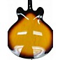 Used Epiphone Dot Deluxe Flametop Vintage Sunburst Hollow Body Electric Guitar