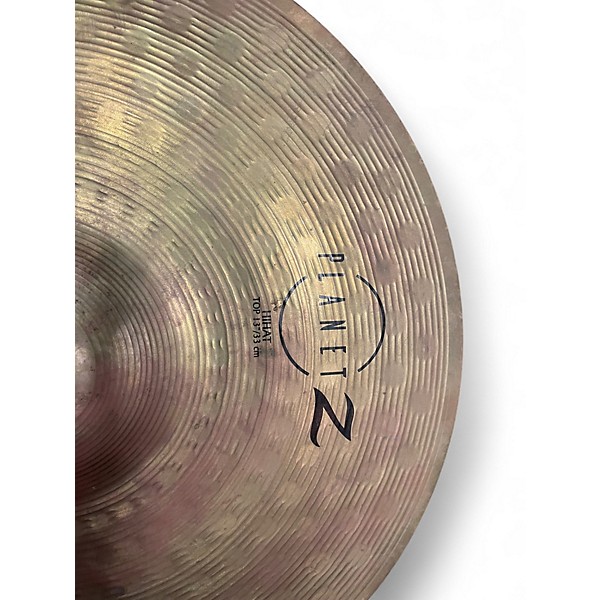Used Zildjian 13in Planet Z Hi Hat Pair Cymbal