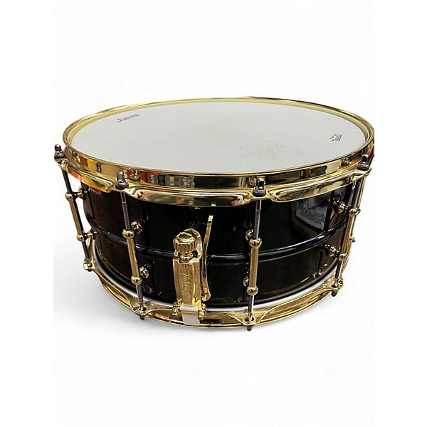 Used Ludwig 14X6.5 Bluephonic Aluminum Midnight Blue Metallic Drum