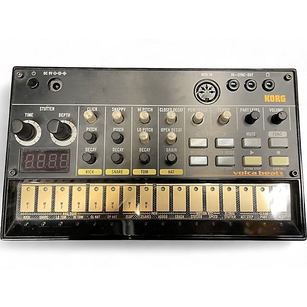 Used KORG VOLCA BEATS Drum Machine