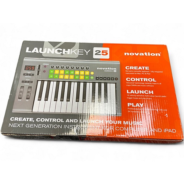 Used Novation Launchkey 25 Key MIDI Controller