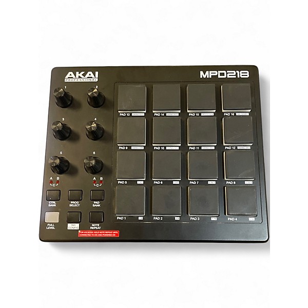 Used Akai Professional MPD218 MIDI Controller