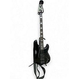 Used Fender Duff McKagan Deluxe Precision Bass Black Electric Bass Guitar