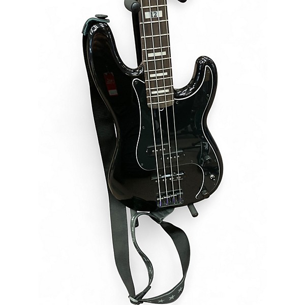 Used Fender Duff McKagan Deluxe Precision Bass Black Electric Bass Guitar