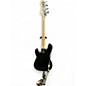 Used Fender Player Precision Bass Black Electric Bass Guitar