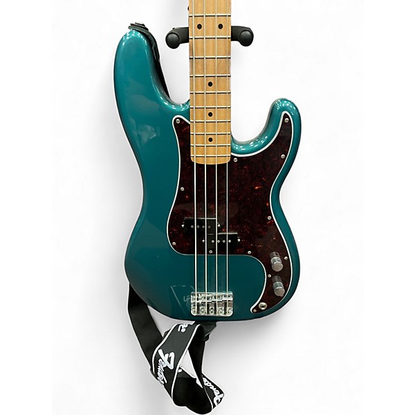 Used Fender Player II Precision Bass Ocean Turquoise Electric Bass Guitar