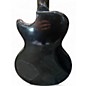 Used Memphis LP Style Black Solid Body Electric Guitar