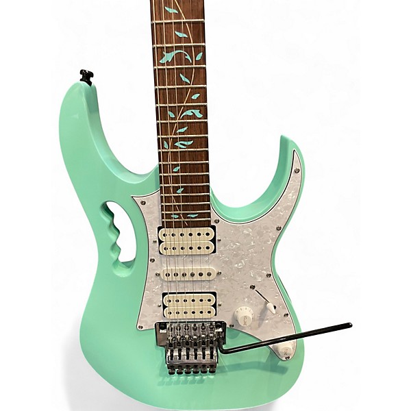 Used Ibanez JEM70V Steve Vai Signature Seafoam Green Solid Body Electric Guitar