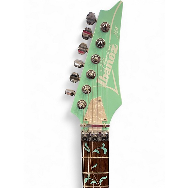 Used Ibanez JEM70V Steve Vai Signature Seafoam Green Solid Body Electric Guitar