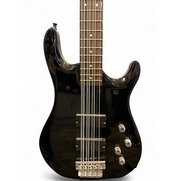Used Hamer CH12 CHAARRAL BLACK Electric Bass Guitar