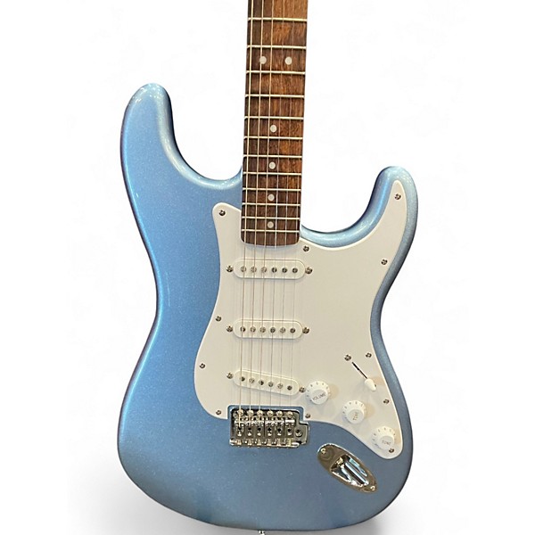 Used Squier Affinity Stratocaster Blue Solid Body Electric Guitar