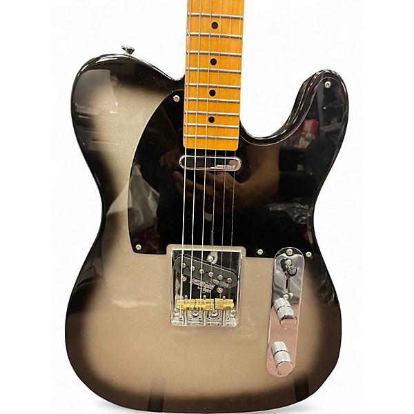 Used Vintage V75SVR Silverburst Solid Body Electric Guitar