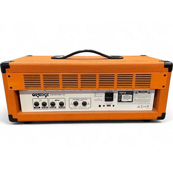 Used Orange Amplifiers CR120H Crush Pro 120W Solid State Guitar Amp Head