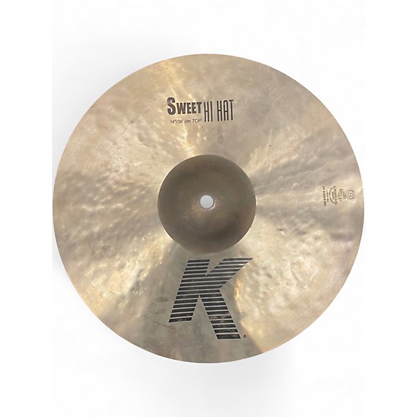 Used Zildjian 14in K Sweet Hi-Hat Pair Cymbal