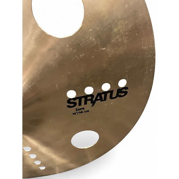 Used SABIAN 18in Stratus Zero Crash Cymbal