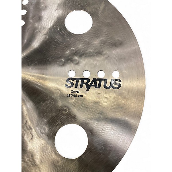 Used SABIAN 18in Stratus Zero Crash Cymbal