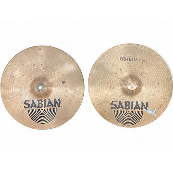 Used SABIAN 14in B8 Hi Hat Pair Cymbal