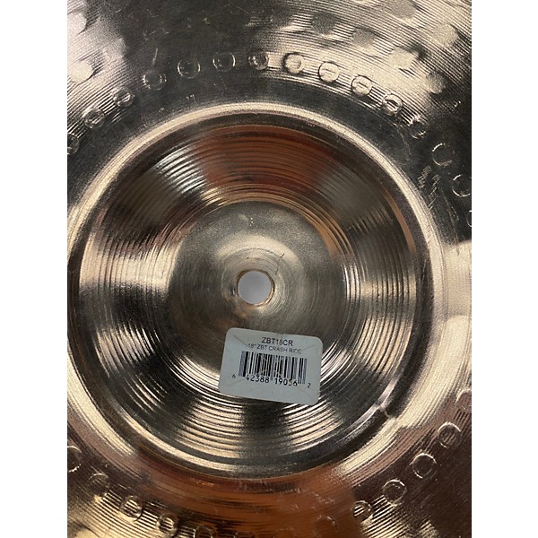Used Zildjian 18in ZBT Crash Ride Cymbal