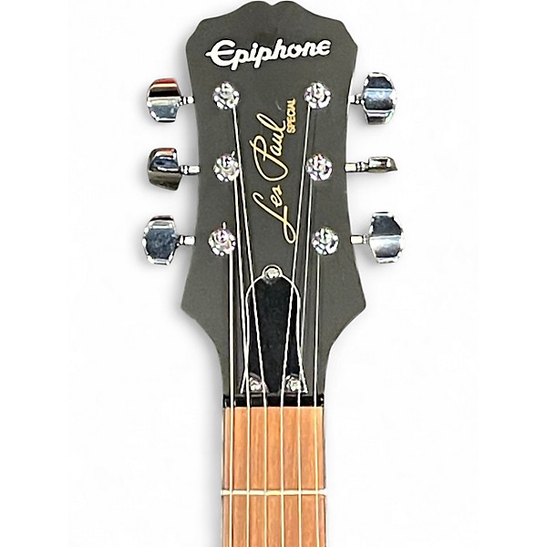 Used Epiphone Les Paul Special WORN BLACK Solid Body Electric Guitar
