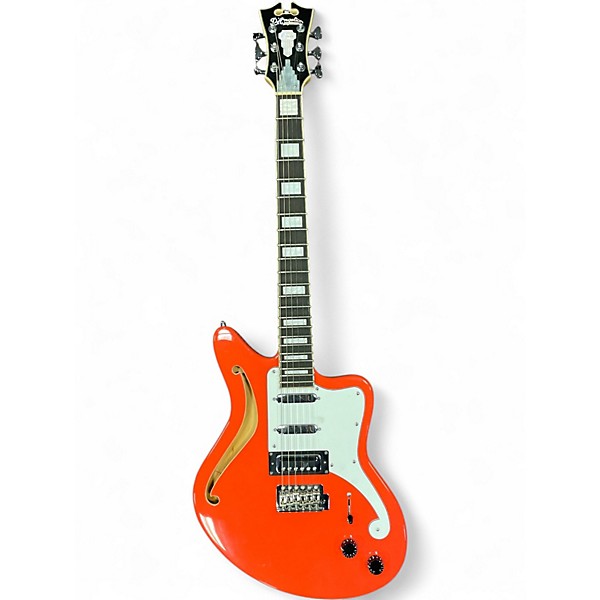 Used D'Angelico BEDFORD SH Fiesta Red Hollow Body Electric Guitar