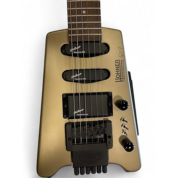 Used Hohner G3 T Metallic Gray Satin Electric Guitar