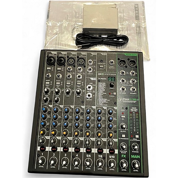 Used Mackie Profx10v3 Unpowered Mixer