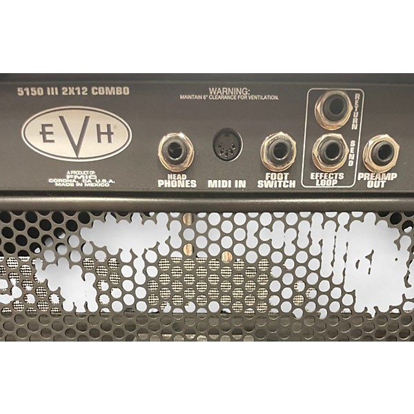 Used EVH 5150 III 50W 2x12 Tube Guitar Combo Amp