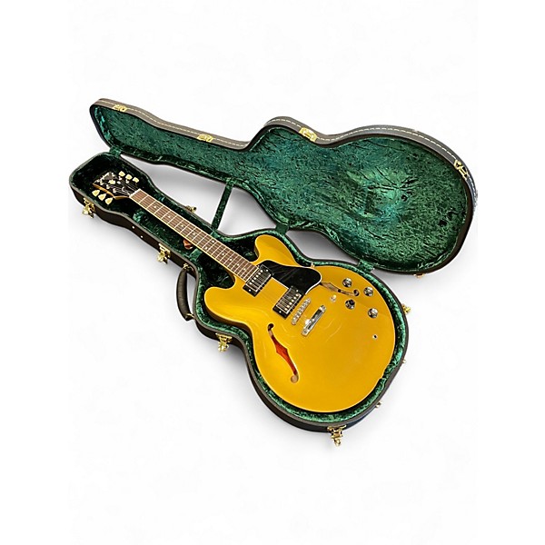 Used Epiphone ES335 Gold Hollow Body Electric Guitar