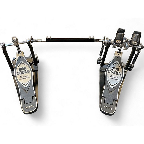 Used TAMA HP900PWN IRON COBRA Double Bass Drum Pedal