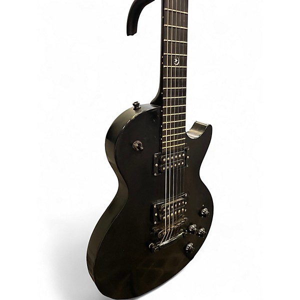 Used Gibson Les Paul Gothic Morte Black Solid Body Electric Guitar