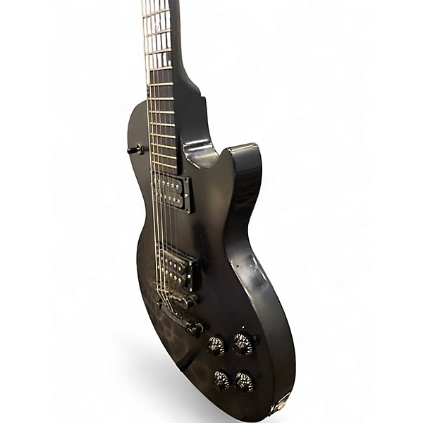 Used Gibson Les Paul Gothic Morte Black Solid Body Electric Guitar