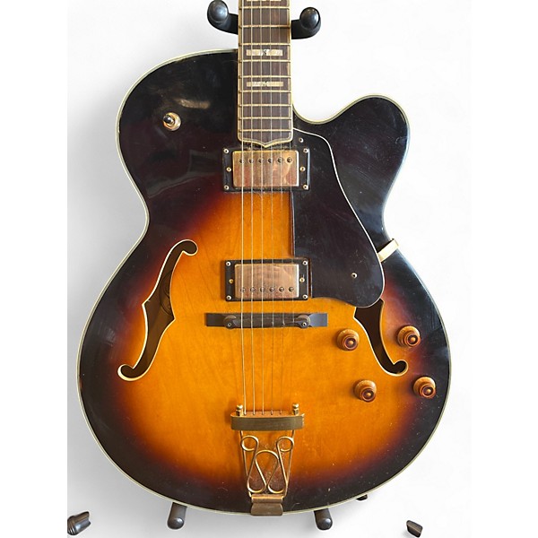 Used Washburn OE40TS Sandburst Acoustic Electric Guitar