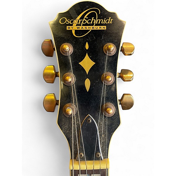 Used Washburn OE40TS Sandburst Acoustic Electric Guitar