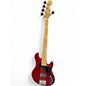 Used Squier Deluxe Dimension Bass V 5 String Red Electric Bass Guitar thumbnail