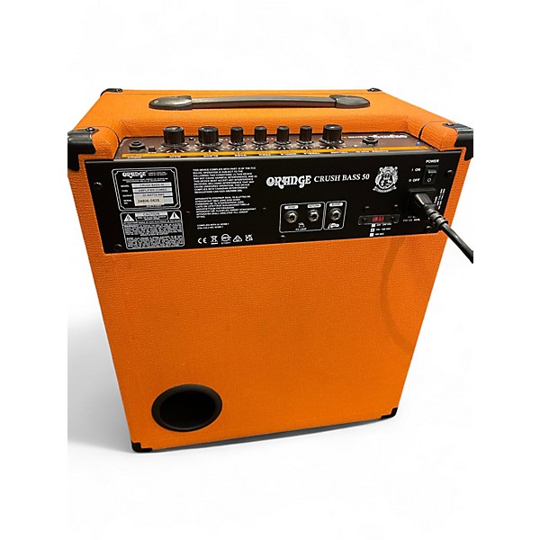 Used Orange Amplifiers CRUSH BASS 50 Bass Combo Amp