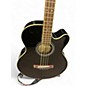 Used Ibanez AEB5E Black Acoustic Bass Guitar