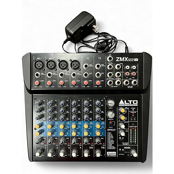 Used Alto ZMX122FX 8-Channel Unpowered Mixer