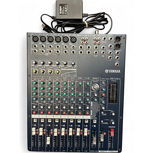 Used Yamaha MG124CX Unpowered Mixer