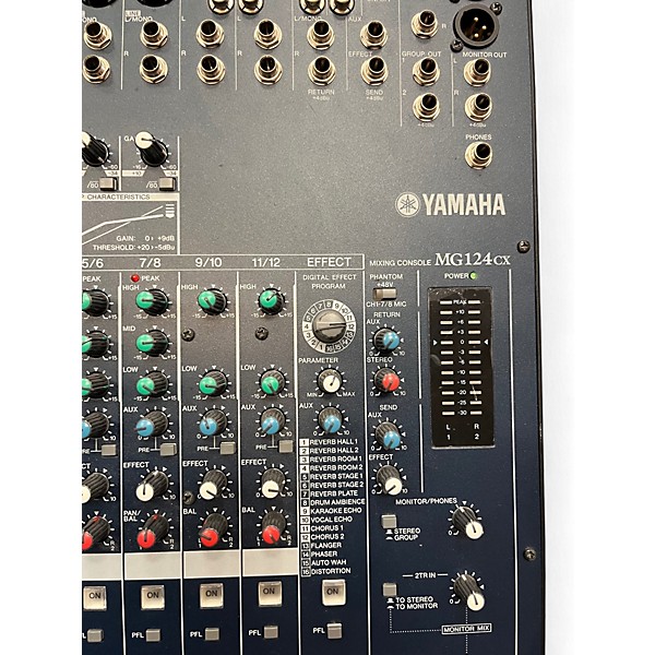 Used Yamaha MG124CX Unpowered Mixer