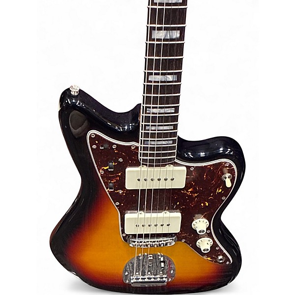 Used Fender AV II 66 JAZZMASTER RW WT3TB 3 Tone Sunburst Solid Body Electric Guitar